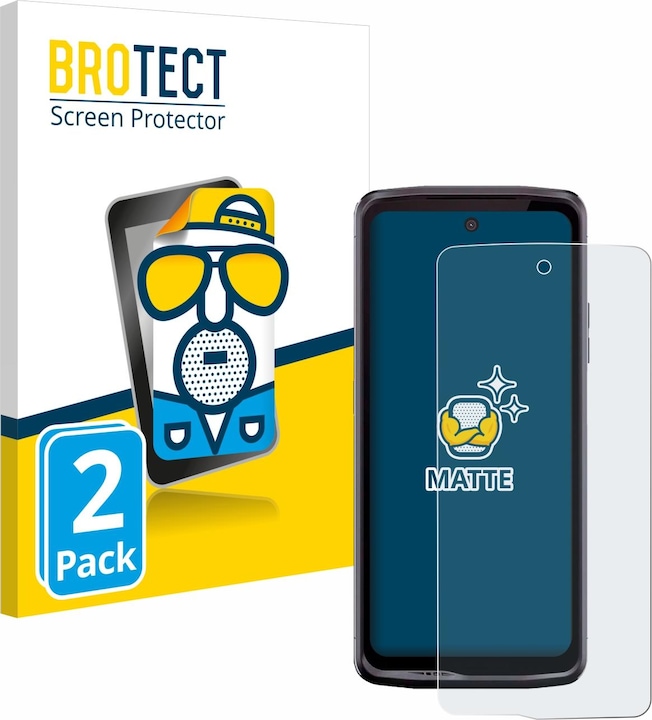 Actual product image BROTECT Anti-glare screen protector matt (2 Piece, Crosscall Stellar X5)