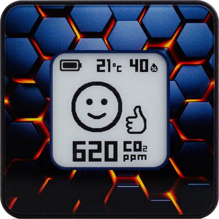 Produktbild NoName Smart Home Air Quality Sensor/Black/Hexa Airv-Hexa