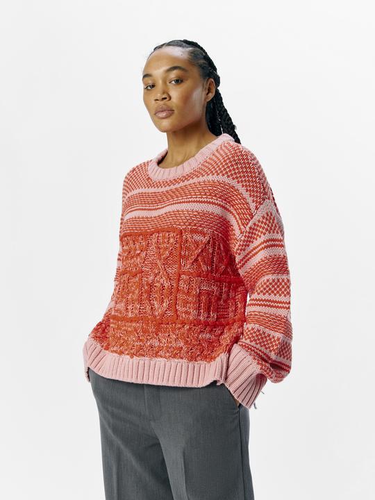 Produktbild Object Gemusterter Strickpullover (XL)