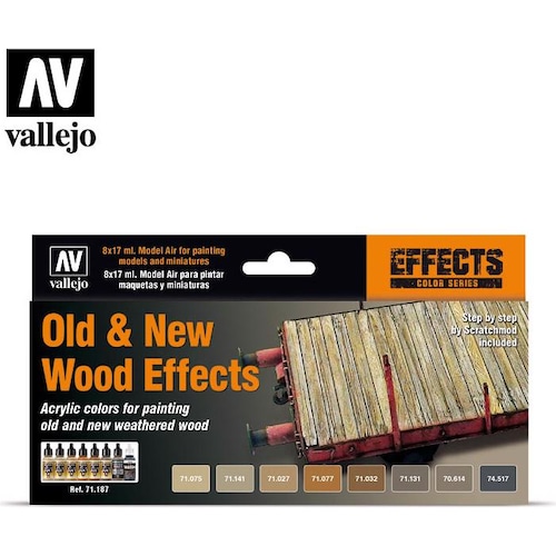 Vallejo Old and New Wood Effects Model Air