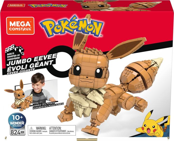 Produktbild Mega Construx Pokémon Jumbo Eevee