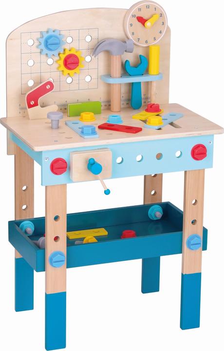 Actual product image Tooky Toy Workbench with accessories, TK399