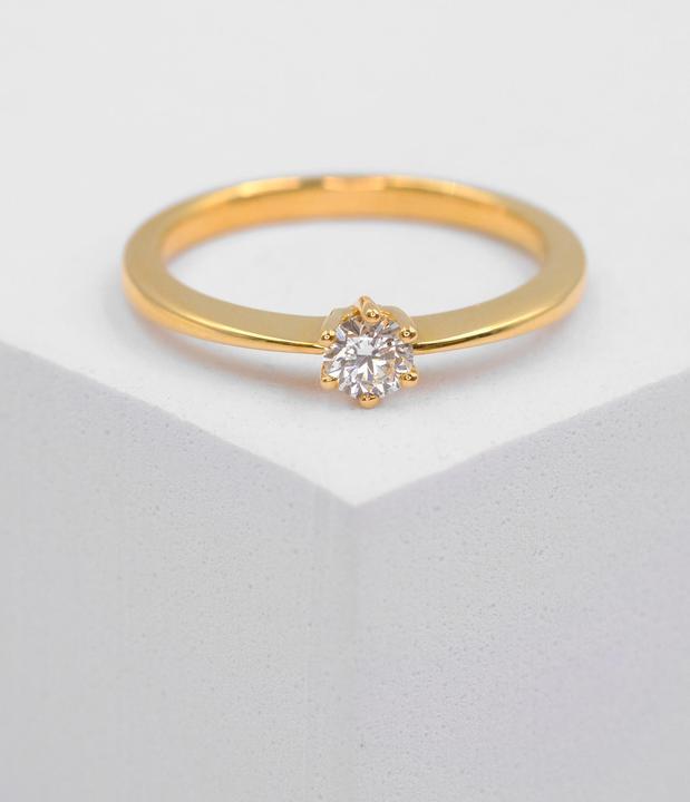 Actual product image Muau Solitaire (54, 750/18 K Gold)