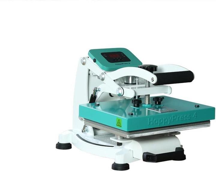 Actual product image Happy Fabric Transfer press HappyPress 4 A4, turquoise