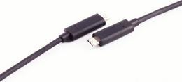 Actual product image Shiverpeaks ®-BASIC-S--USB connection cable, Optical USB-C cable, 3.2, 10Gbps, PD, 90°, 3.0m (3 m, USB 3.2 Gen 2, 60 W)