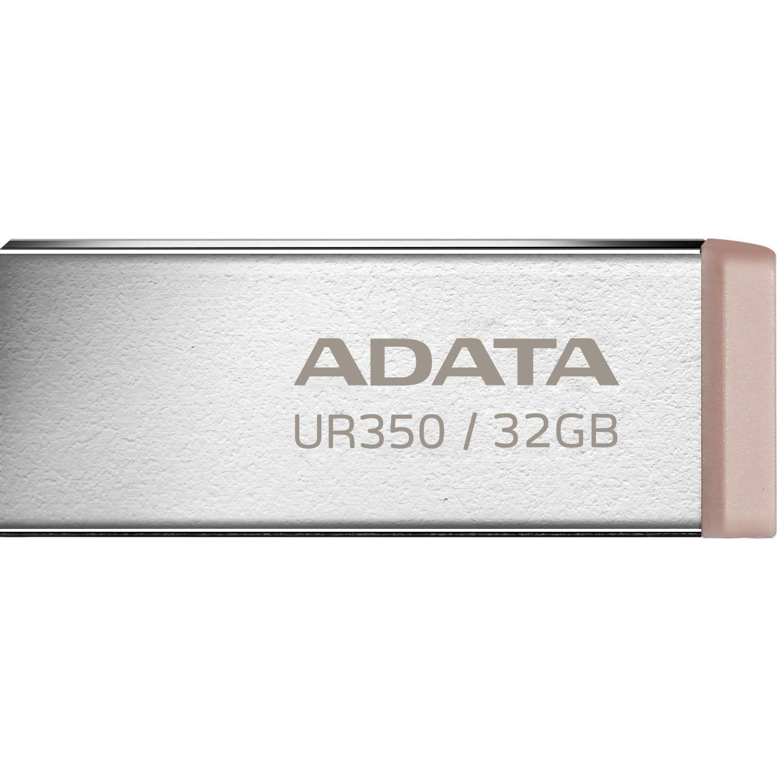 Adata Pendrive UR350 USB3.2 Gen1 Metal marrone (32 GB, USB-C), Chiavetta USB, Marrone