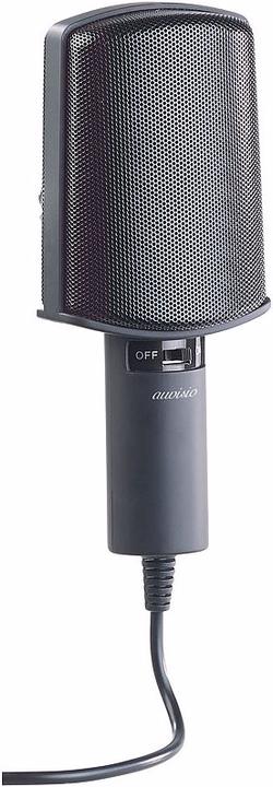 Produktbild Auvisio Profi-USB-Kondensator-Mikrofon inkl. Mini-Stativ