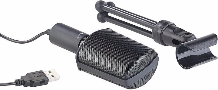 Produktbild Auvisio Profi-USB-Kondensator-Mikrofon inkl. Mini-Stativ