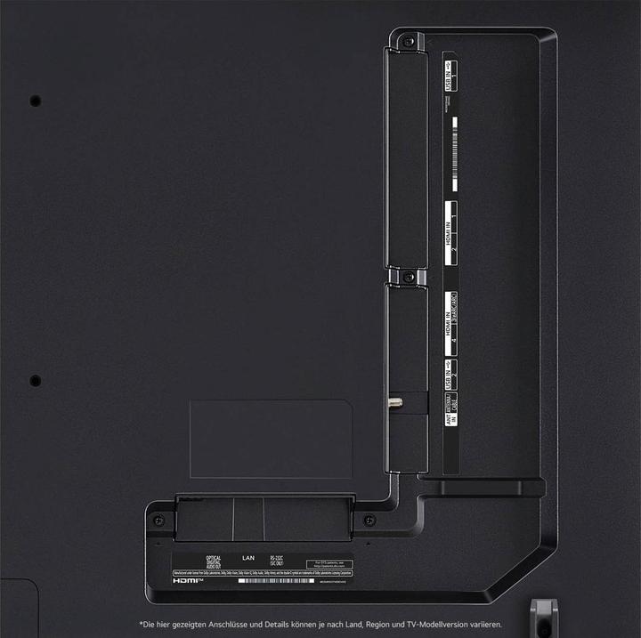 Actual product image LG 50QNED85T6A (125.8 cm (50 inch), black, UltraHD/4K, HDR10, triple tuner, AI processor, 120Hz panel (50", QNED85, QNED, 4K)
