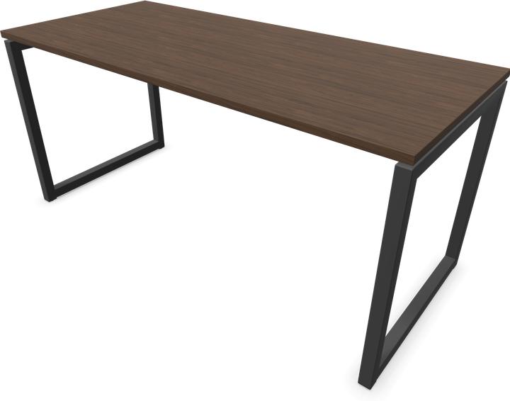 Décor noyer foncé avec structure