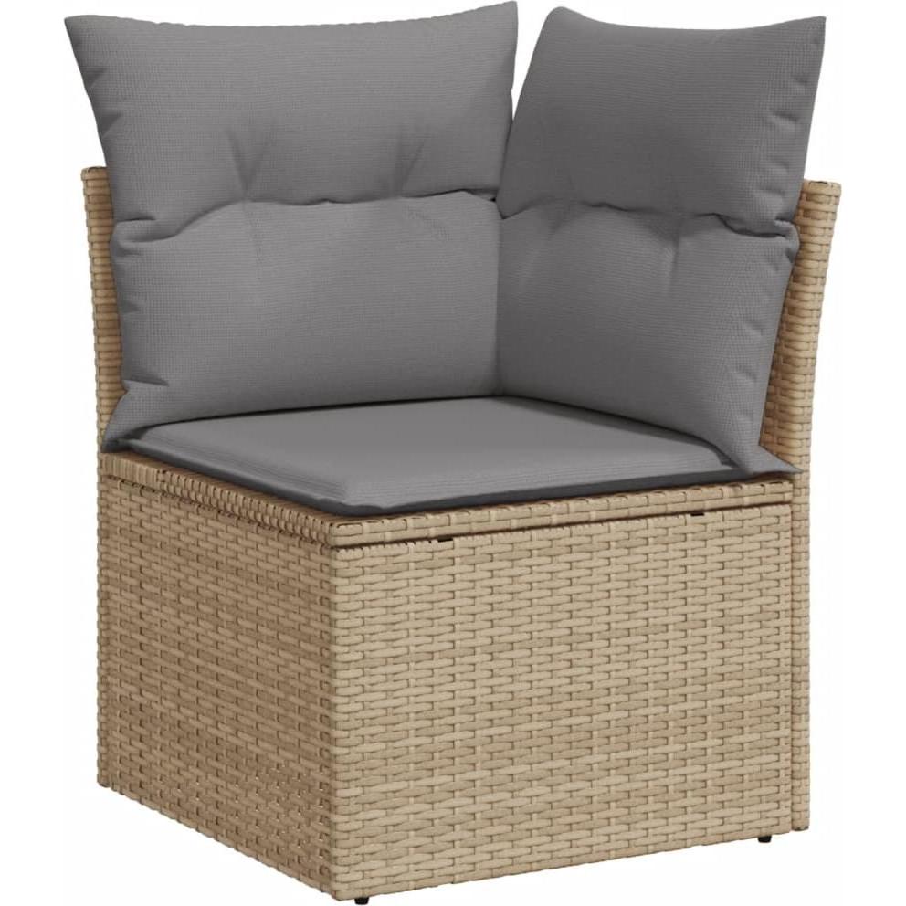 Thumbnail - VidaXL, Gartenlounge, 10-tlg. Garten-Lounge-Set mit Kissen
