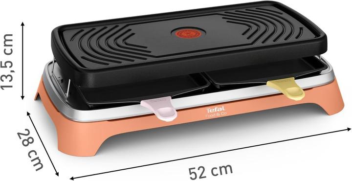 Image du produit Tefal Appareil de cuisson pour 8 personnes, usage intérieur et extérieur, avec pannes XL et accessoires