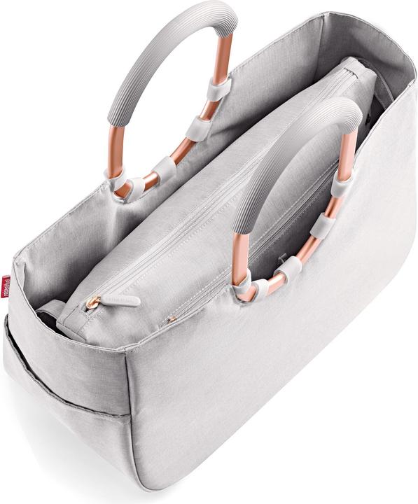 Actual product image reisenthel Shopping Basket Loopshopper M Frame twist sky rose