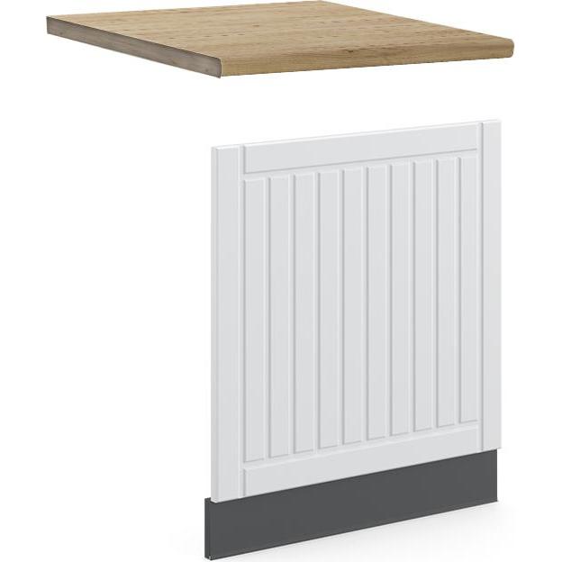 Vicco Frontblende Fame-Line, Geschirrspüler Zubehör, Weiss