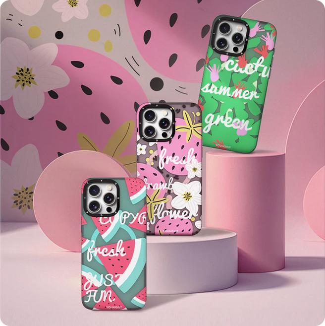 Produktbild Youngkit Hülle Summer Fruit-Themed Case mit Magsafe (Apple iPhone 15)