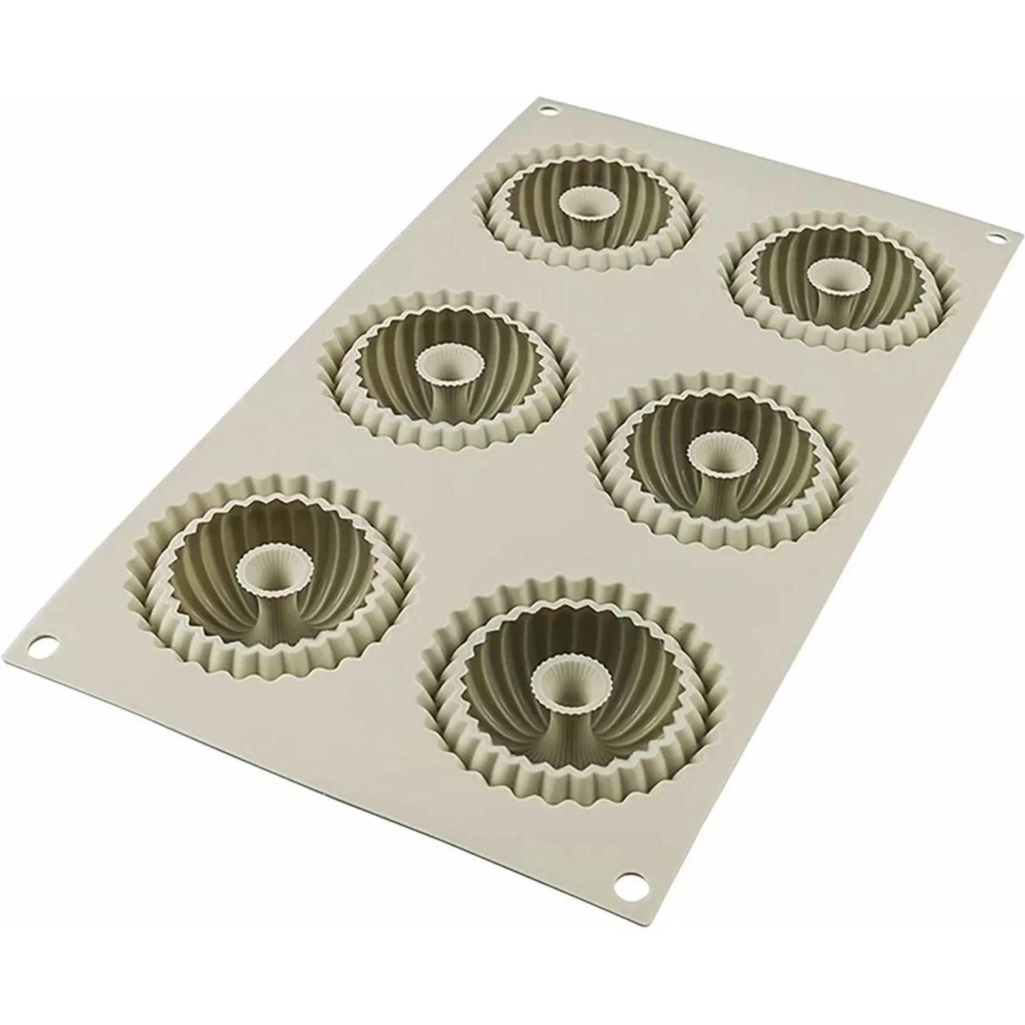 Silikomart Mini Raggio Stampo in silicone Mini Raggio, Carta da forno, Grigio