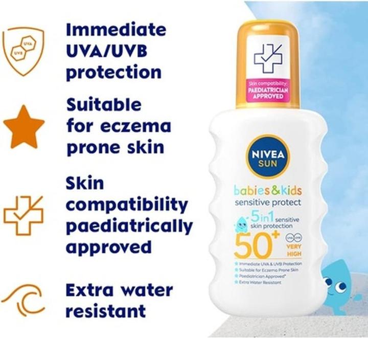 Actual product image NIVEA Intense sun lotion SPF 20 Sun (Protect & Bronze Sun Lotion) 200 ml (Sun spray, SPF 50+, 200 ml)