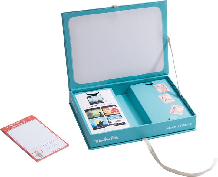 Moulin Roty Les histoires du soir, cinema case "Once upon a time".