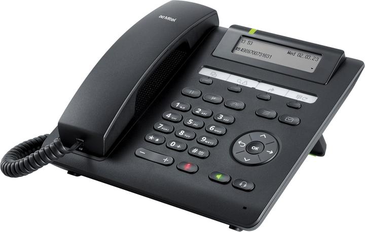 Produktbild Unify Tischtelefon OpenScape CP 205T TDM, Schwarz, WLAN: Nein