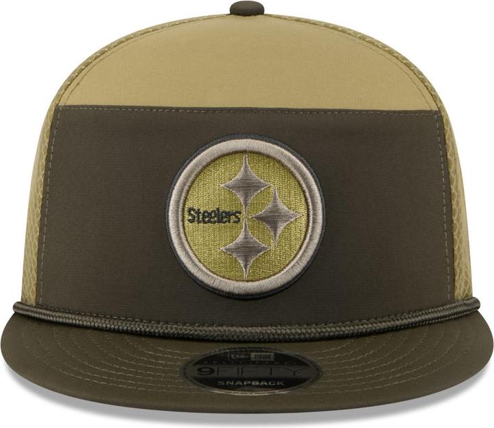 Produktbild New Era 9Fifty Split Panel Cap - Salute Pittsburgh Steelers (One Size)