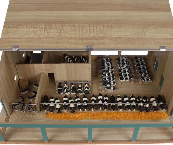 Image du produit Sombo Cubicle Bois stable avec unité de traite 1:33