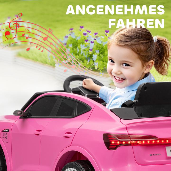 Actual product image Homcom Kinderfahrzeuge Kunststoff, Stahl Rosa (12 V)