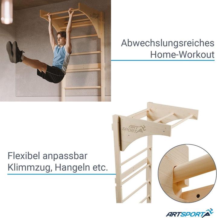 Immagine prodotto Juskys Holz Sprossenwand für Erwachsene