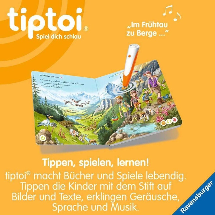 Produktbild Ravensburger tiptoi Meine schönsten Lieder für unterwegs (Deutsch, Cee Neudert, Patrick Fix, 2022)