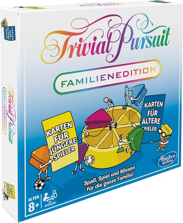 Immagine prodotto Hasbro Gaming Edizione Trivial Pursuit Family (Tedesco, 2 - 6 Giocatori)