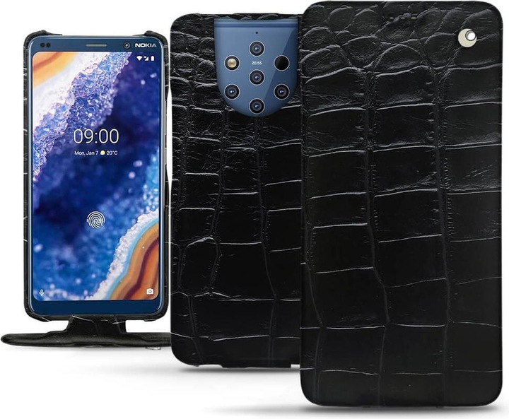 Actual product image Noreve Leather cover vertical (Nokia 9 PureView)