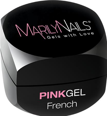 Produktbild Marily Nails FRENCH – PINKGEL 13ml (Pink, Gel-Effekt Nagellack)