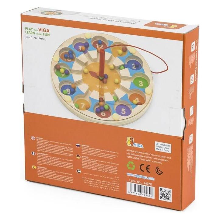 Viga Toys Houten Leerklok - Viga Magnetisch Labyrint