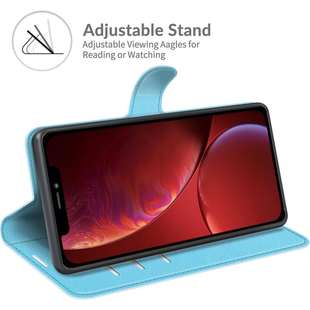 Thumbnail - Screenguard Apple iPhone 13 Leather Guard Lederhülle (Apple iPhone 13), Smartphone Hülle, Blau