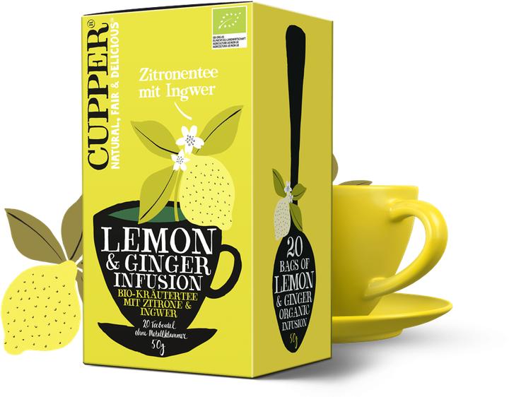 Produktbild Cupper Zitronentee mit Ingwer (50 g)