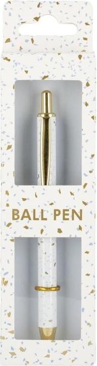 Starpak Druckkugelschreiber 0,7 schwarz Elfenbein (Elfenbein, 1 x)