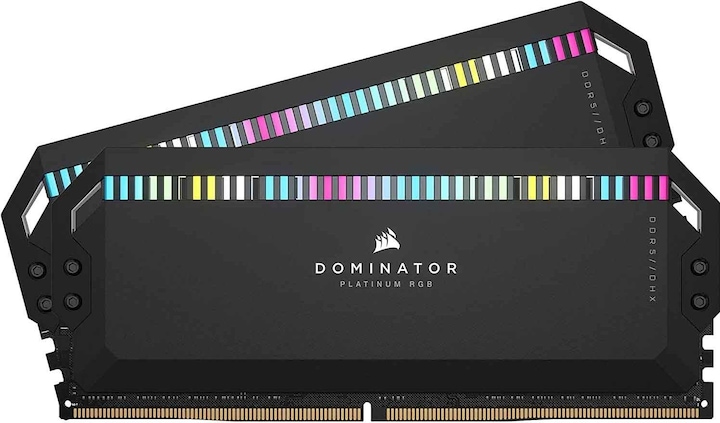 Image du produit Corsair DDR5 64GB PC 6400 CL32 KIT (2x32GB) DOMINATOR P RGB retail (2 x 32GB, 6400 MHz, RAM DDR5, DIMM)