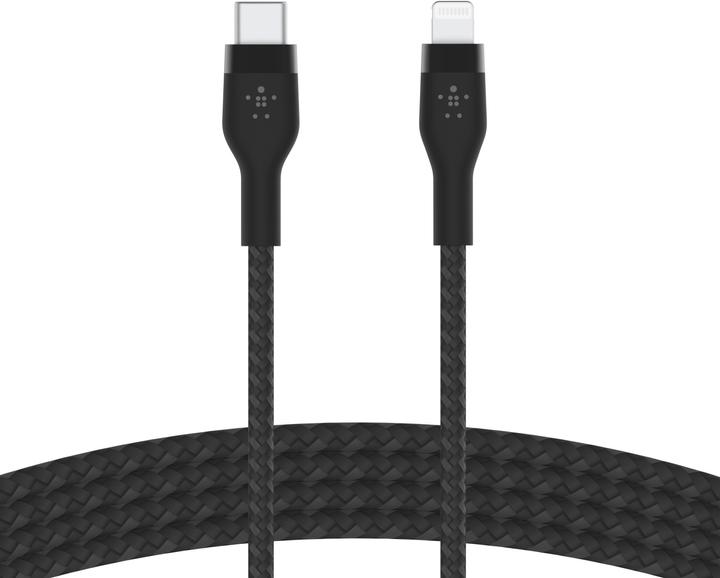 Actual product image Belkin USB charging cable Boost Charge Pro Flex USB C - Lightning 2 m (2 m)