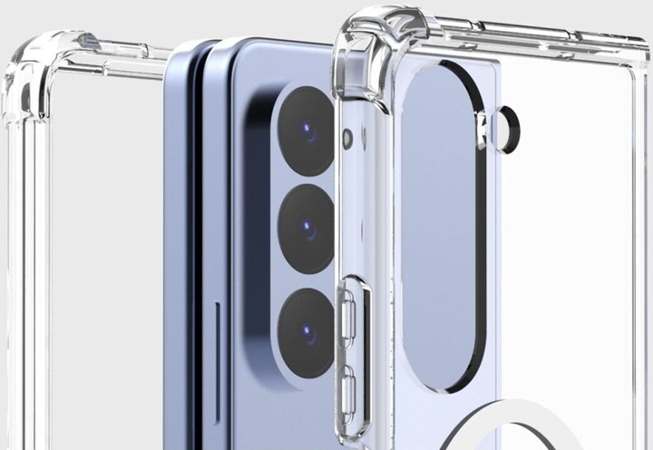 Produktbild Screenguard Magnetic Samsung Galaxy Z Fold5 Clear Case MagSafe Hülle (Samsung Galaxy Z Fold5)