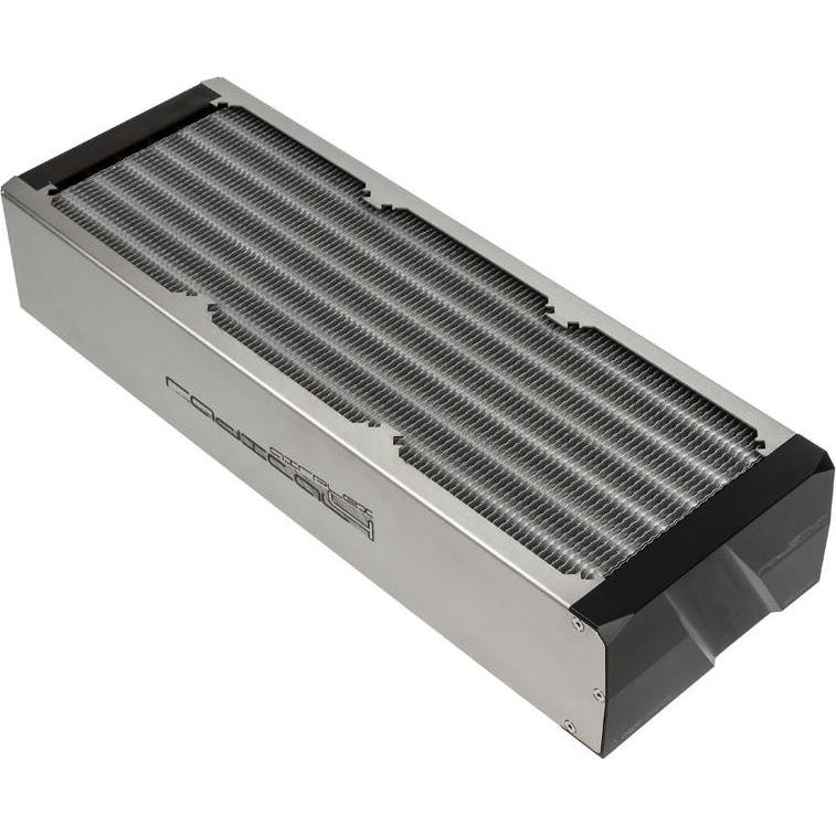 Aqua Computer airplex radical 4/360mm - Aluminium (120 mm), Wasserkühlung Radiator, Silber