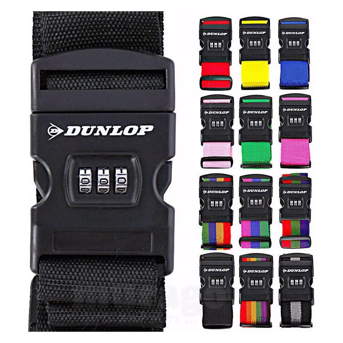 Dunlop Bagageriem Met Cijferslot, Reisaccessoires, Veelkleurig