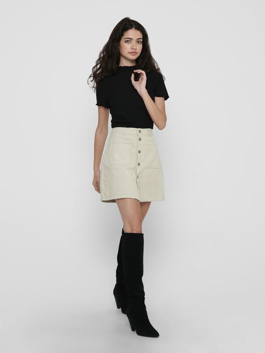 Immagine prodotto Only Top con colletto rialzato e maniche corte (XS)