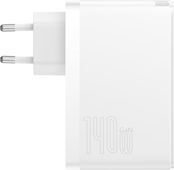 Immagine prodotto Baseus Caricabatterie rapido GaN5 Pro 2C+U 140W EU Bianco (140 W)