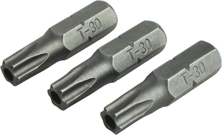 Actual product image Faithfull Security S2 Grade Steel Screwdriver Bits