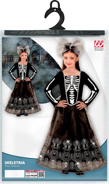 Image du produit Widmann Costume Squelette Girl (146, 152, 158)