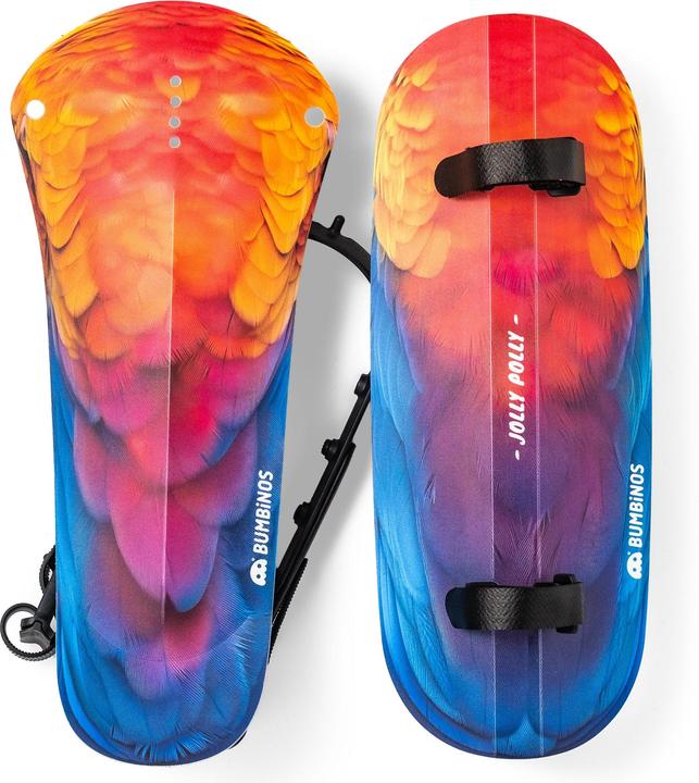 Produktbild Ass Savers Bumbinos Spritzschutz HR + Rahmen, Splash Pack, Jolly Polly, 18"-20", red/orange/blue (Schutzblech hinten)
