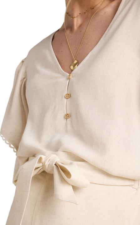 Produktbild Envie de Fraise Bluse mit Leinen für Schwangerschaft und Stillzeit