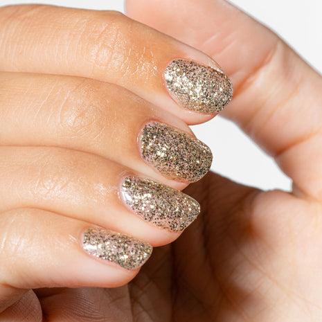 Produktbild Mesauda Gold Glitter (052 Gold Glitter, Gel-Effekt Nagellack)