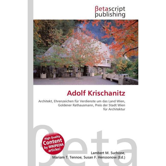 Adolf Krischanitz, Fachbücher