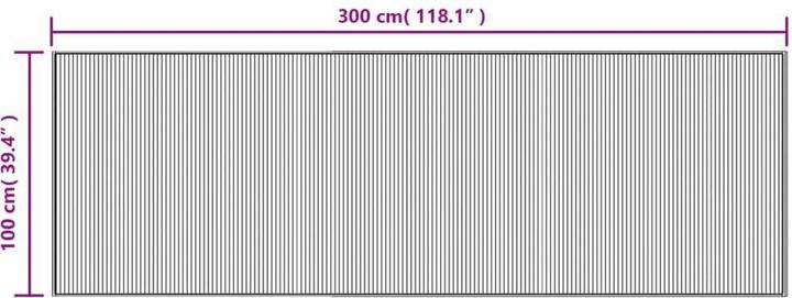 Actual product image VidaXL Kato (100 x 300 cm)