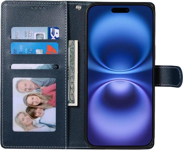 Productafbeelding Cover-Discount Leder Etui Hülle Struktura Design (Apple iPhone 17 Pro)